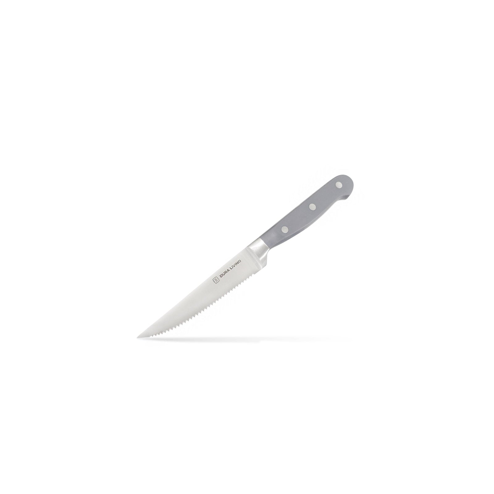 Superior Set of 4 Steak Knives - Gray