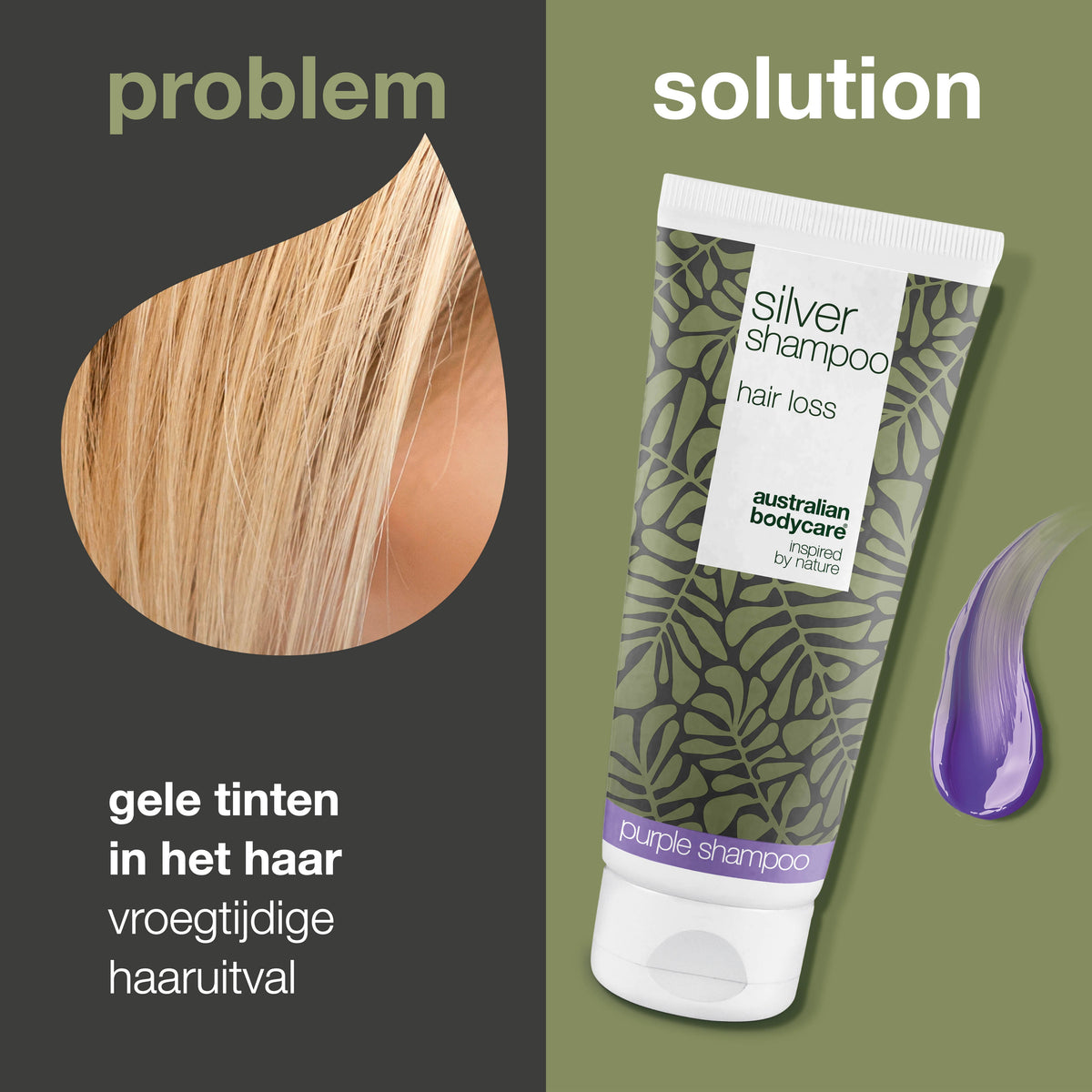 Silver Shampoo – Ondersteunt haargroei en verwijdert gele tonen — Neutraliseer gele tinten met Silver Shampoo. Versterkt en voedt het haar voor een stralende blonde of grijze look.