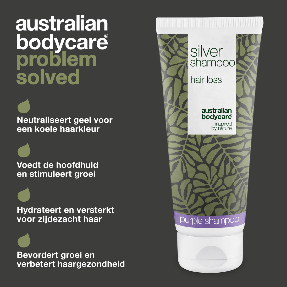 Silver Shampoo – Ondersteunt haargroei en verwijdert gele tonen — Neutraliseer gele tinten met Silver Shampoo. Versterkt en voedt het haar voor een stralende blonde of grijze look.