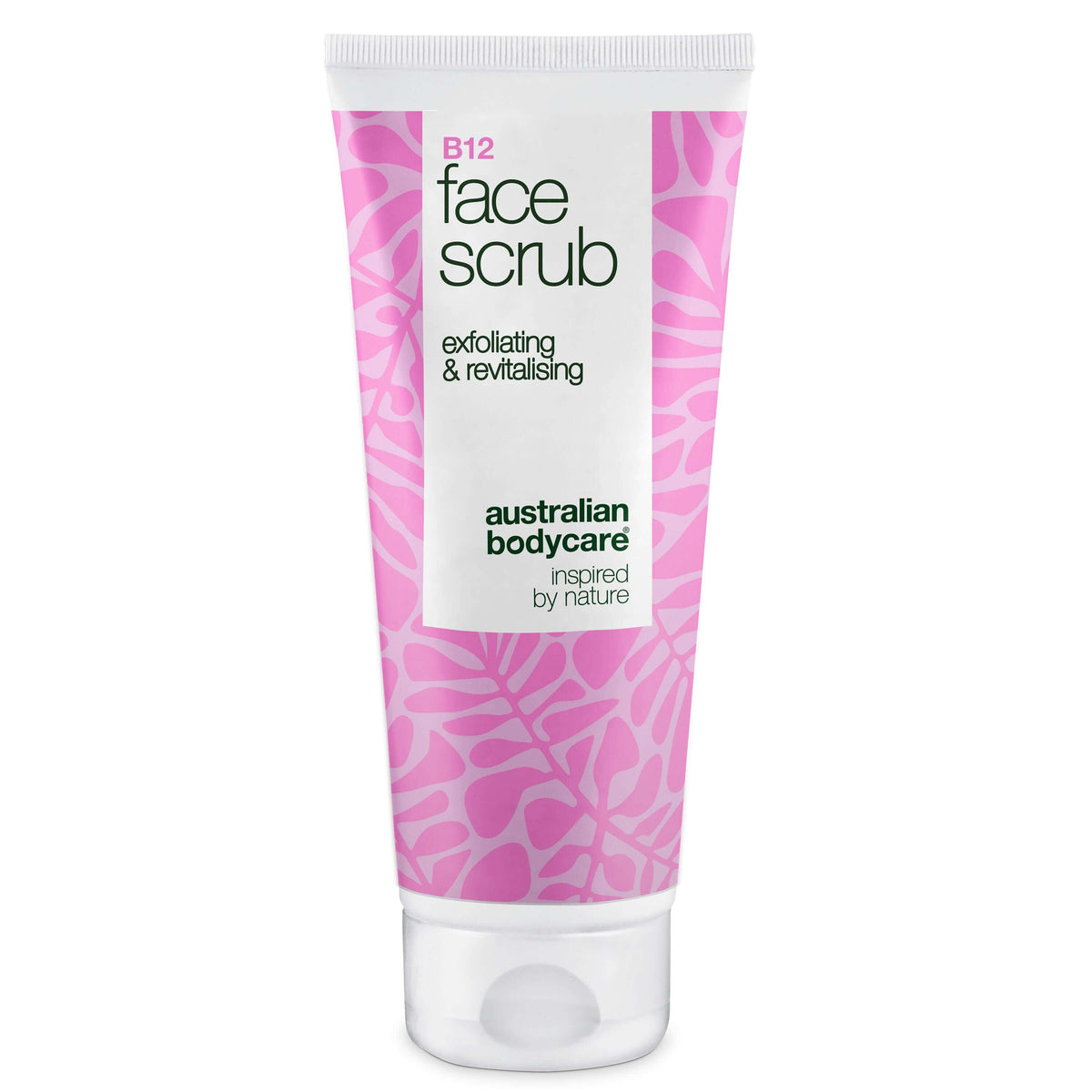 Gezichtsscrub voor doffe huid – met B12 en fruitzuren — Gezichtsscrub voor doffe huid. Met vitamine B12, glycolzuur en abrikozenpitten voor een gladdere, stralende huid.