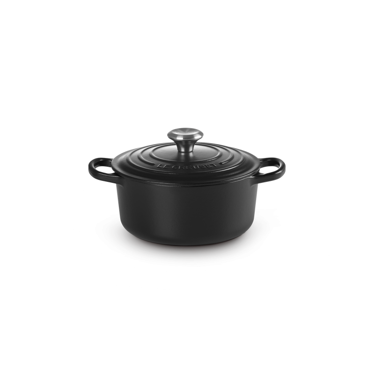 Le Creuset Signature 24cm Öntöttvas főzőedény - Fekete