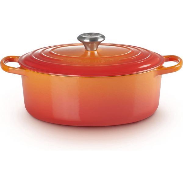 Le Creuset Signature 31cm Öntöttvas főzőedény - Narancssárga