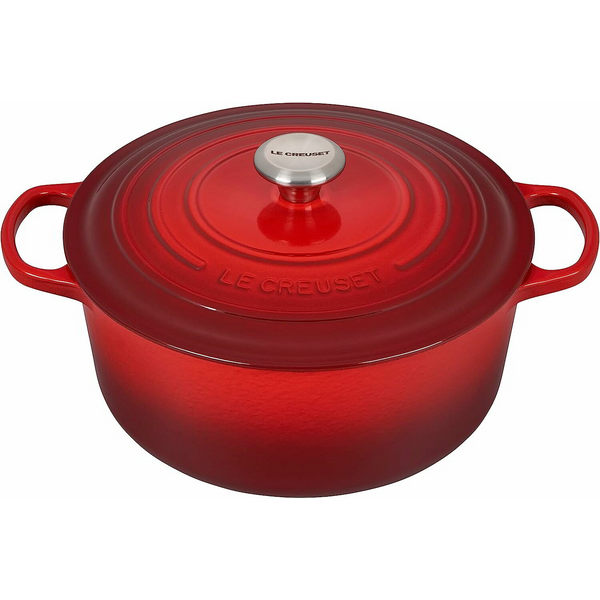 Le Creuset Signature 28cm Öntöttvas főzőedény - Piros