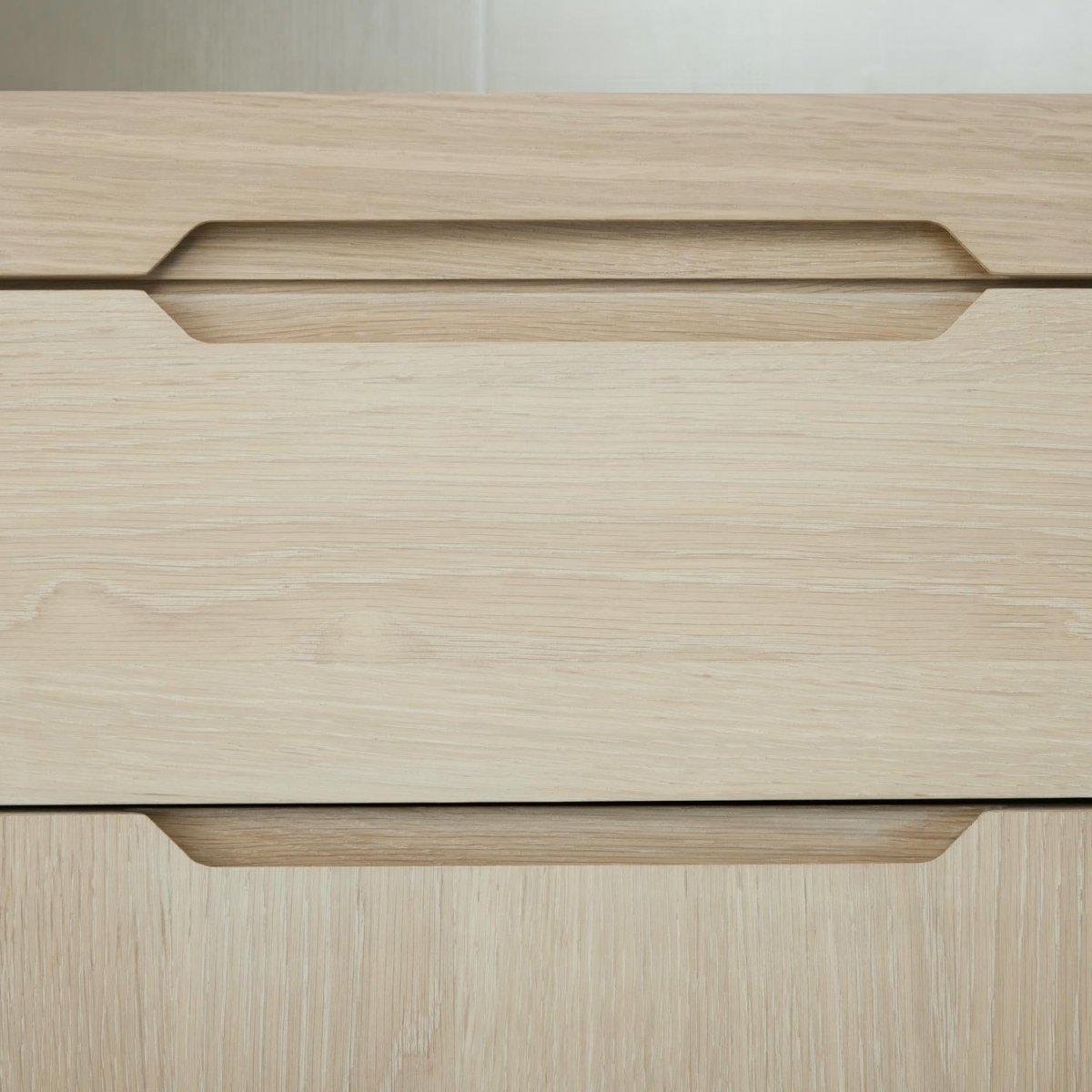 Highboard with LED Light Kerteminde - White Oil