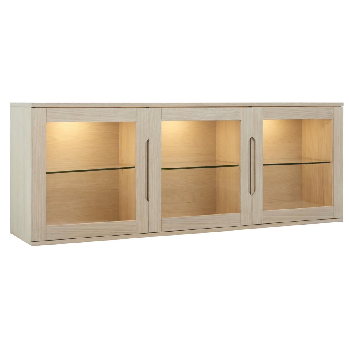 3-Door Wall Cabinet Kerteminde - White Oil