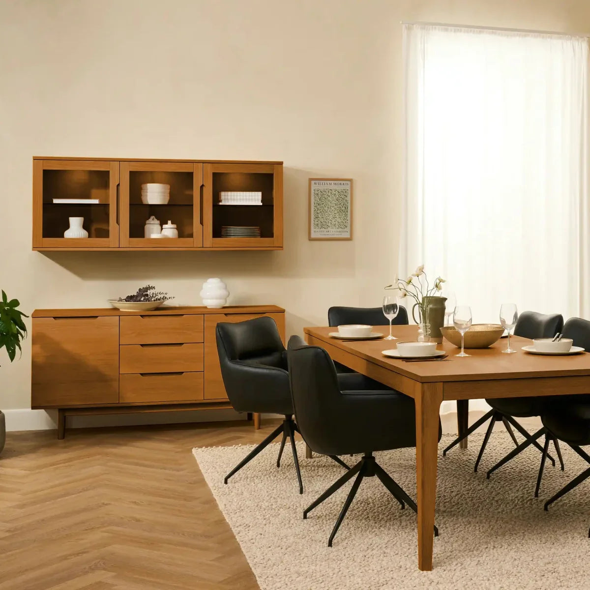 3-Door Sideboard Kerteminde - Natural Oil