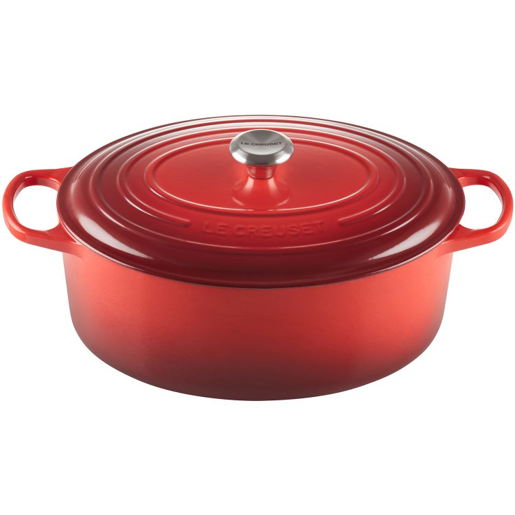Le Creuset Signature 35cm Öntöttvas főzőedény - Piros