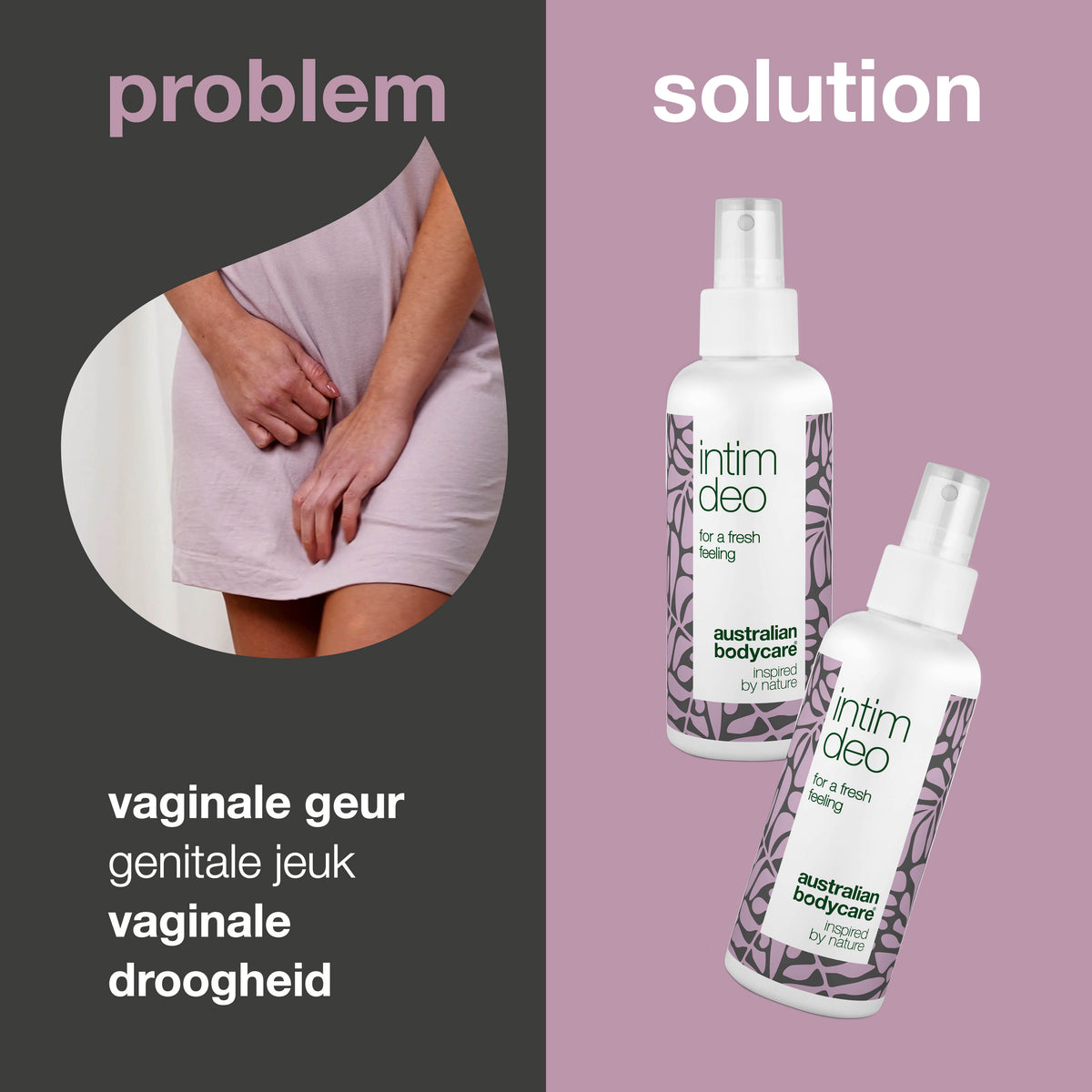 2x Intieme Deodorant tegen vaginale geur — Intieme deodorant tegen ongewenste vaginale geur & ongemak