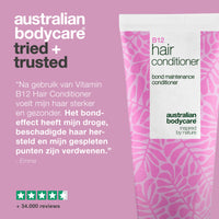 Vitamine B12 Hair Conditioner – Versterkt droog en verzwakt haar — Vitamine B12 Hair Conditioner voor beschadigd haar. Bond-effect herstelt en versterkt. Met Vitamine B12, Panthenol en Elaya Renova™.