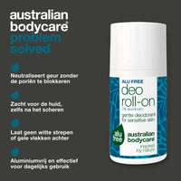 Natuurlijke roll-on deodorant zonder aluminium tegen zweetgeur — Deze aluminiumvrije deodorant houdt je fris en geurvrij, zonder vlekken of irritatie. Ideaal voor dagelijks gebruik.