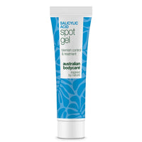 Salicylzuur Spot Gel tegen puistjes en verstopte poriën — Salicylzuur Spot Gel zuivert en balanceert de huid. Verwijdert overtollig talg en dode huidcellen met salicylzuur.