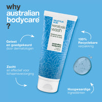 Keratosis Pilaris Douchegel – tegen ruwe en bobbelige huid — Keratosis Pilaris Body Wash tegen ruwe huid en bultjes door keratosis pilaris. Met salicylzuur, niacinamide en glycerine.