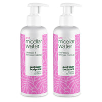 Micellair Water – Reinigt, kalmeert en verwijdert make-up — Micellair Water tegen irritatie en make-up. Voor de gevoelige huid. Bevat B12, Niacinamide, Glycerine en Propanediol.