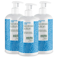 Body lotion bij keratosis pilaris en ruwe, bobbelige huid — Body lotion voor keratosis pilaris en droge huid. Verzacht met salicylzuur, niacinamide en zink.