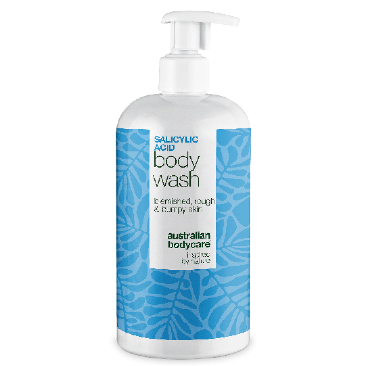 Salicylzuur Douchegel voor een onzuivere rug en billen — Salicylzuur Body Wash tegen puistjes en poriën. Met salicylzuur, niacinamide, zink PCA en hydraterende glycerine.