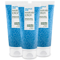 Body lotion bij keratosis pilaris en ruwe, bobbelige huid — Body lotion voor keratosis pilaris en droge huid. Verzacht met salicylzuur, niacinamide en zink.
