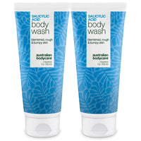 Salicylzuur Douchegel voor een onzuivere rug en billen — Salicylzuur Body Wash tegen puistjes en poriën. Met salicylzuur, niacinamide, zink PCA en hydraterende glycerine.