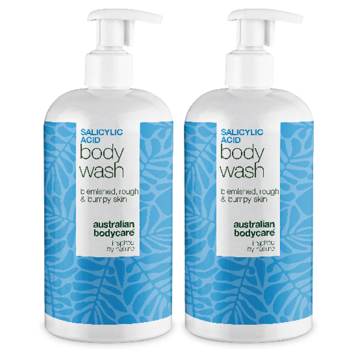 Salicylzuur Douchegel voor een onzuivere rug en billen — Salicylzuur Body Wash tegen puistjes en poriën. Met salicylzuur, niacinamide, zink PCA en hydraterende glycerine.