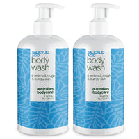 Salicylzuur Douchegel voor een onzuivere rug en billen — Salicylzuur Body Wash tegen puistjes en poriën. Met salicylzuur, niacinamide, zink PCA en hydraterende glycerine.