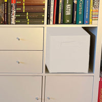 Foldbare opbevaringsbokse 26×26×26 cm – sæt 6 stk.