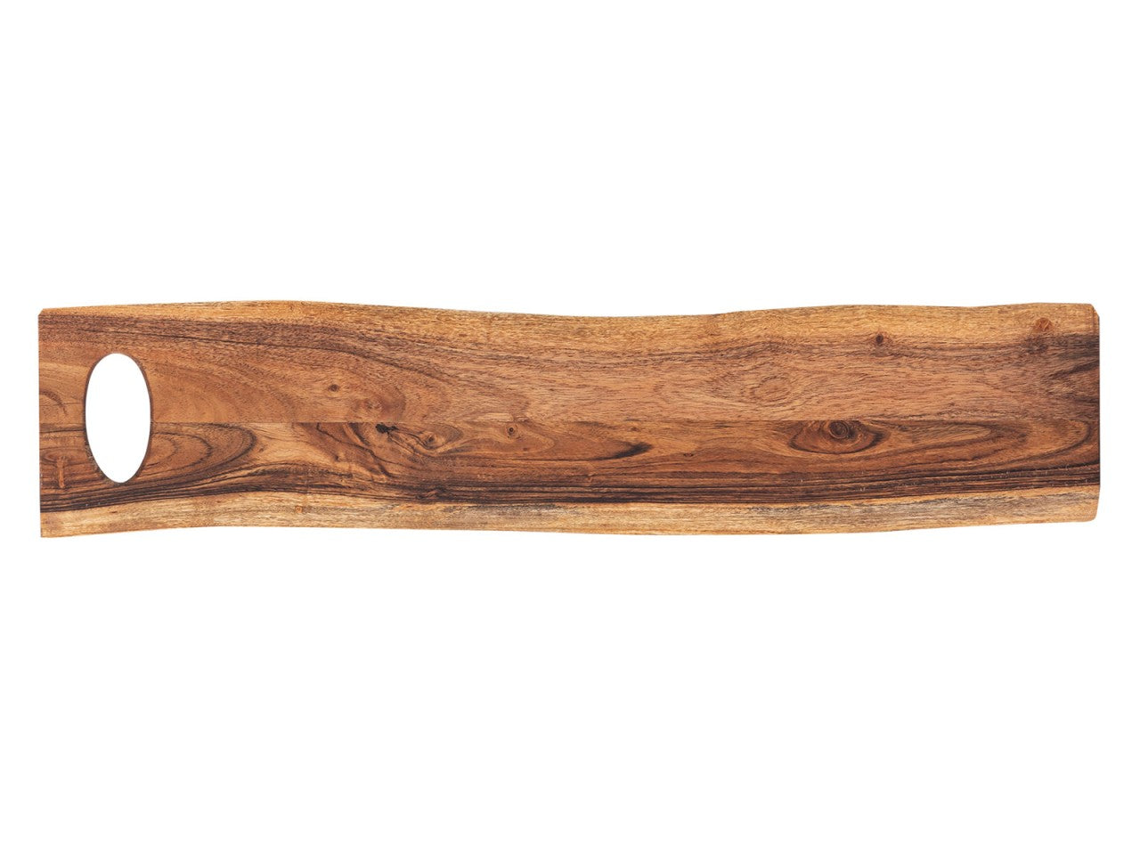 Serveringsbræt i akacietræ 70×15 cm – Thor, sæt 8 stk.