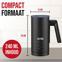 DistinQ Milk Frother Black