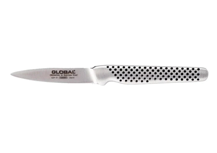 Global 2-Piece Kitchen Knife Set - Cromova 18 Steel Chef Knife & Peeler Knife | Premium Quality