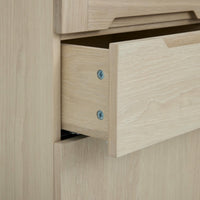 Highboard with LED Light Kerteminde - White Oil