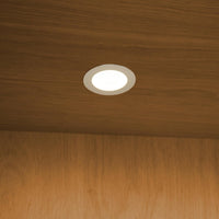Highboard with LED Light Kerteminde - Natural Oil