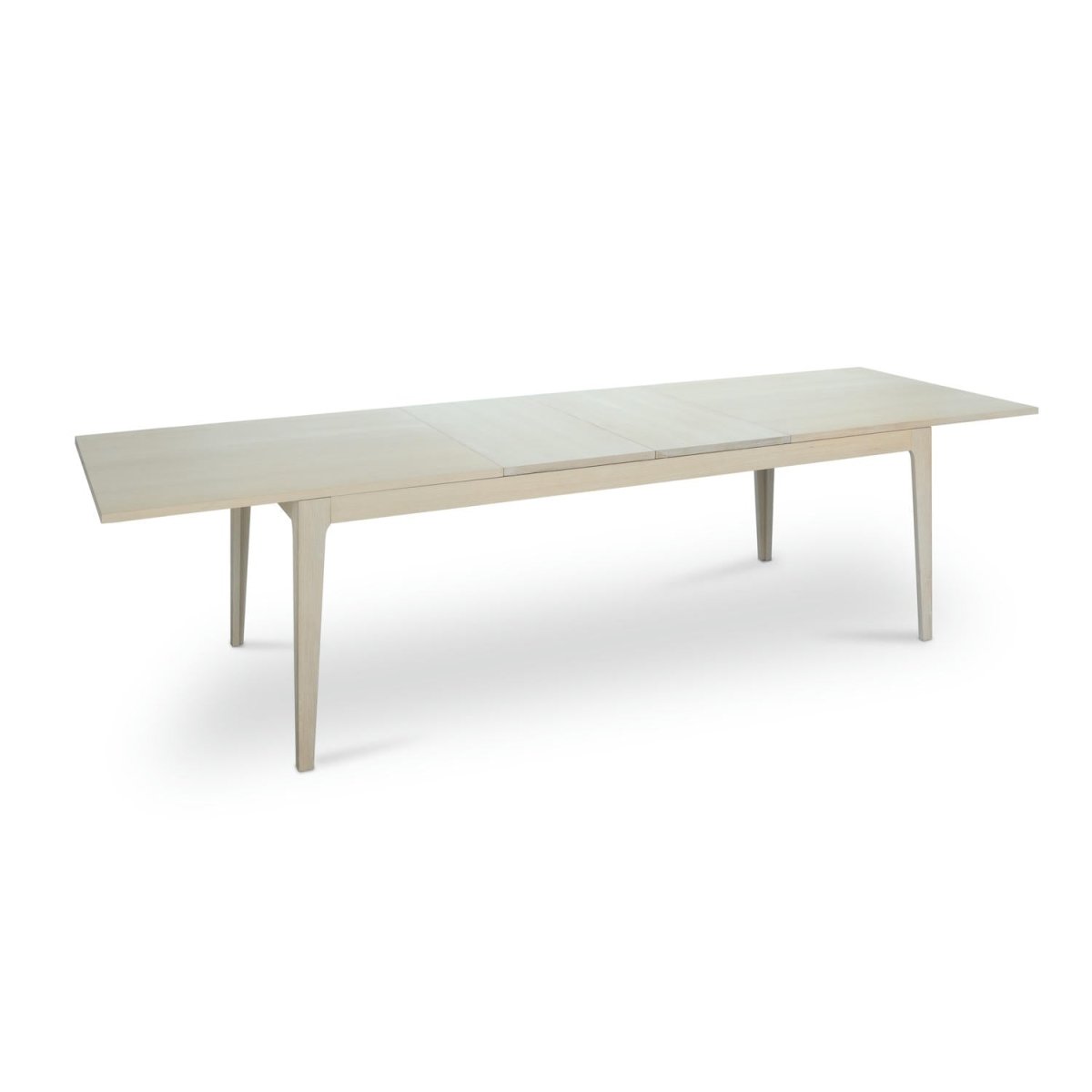 Rectangular Extendable Dining Table Kerteminde - White Oil