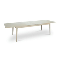 Rectangular Extendable Dining Table Kerteminde - White Oil