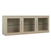 3-Door Wall Cabinet Kerteminde - White Oil