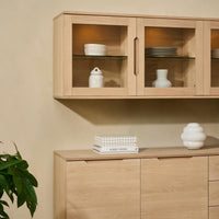 3-Door Wall Cabinet Kerteminde - White Oil