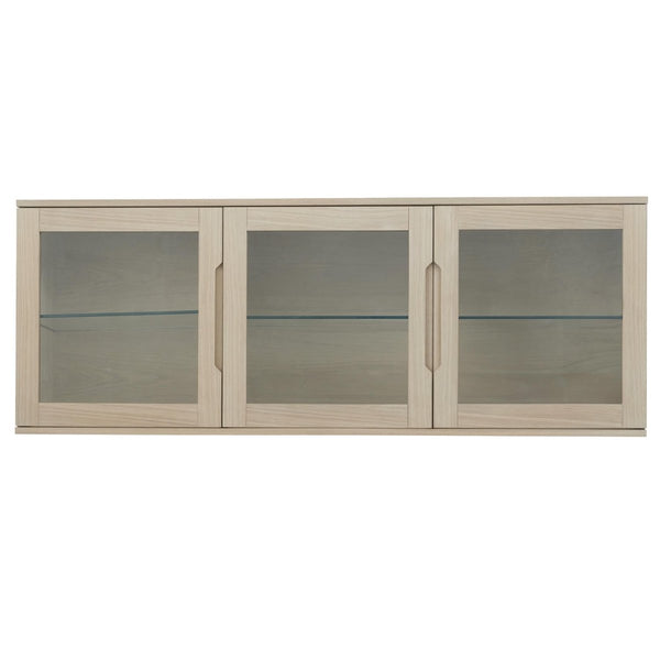 3-Door Wall Cabinet Kerteminde - White Oil