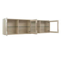 4-Door Wall Cabinet Kerteminde - White Oil
