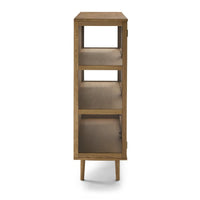 2-Door Highboard Svendborg - Natural Oak