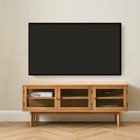 3-Door TV Table Svendborg - Natural Oak